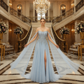 Sophia-Robe de Soirée Princesse Voile de Prestige