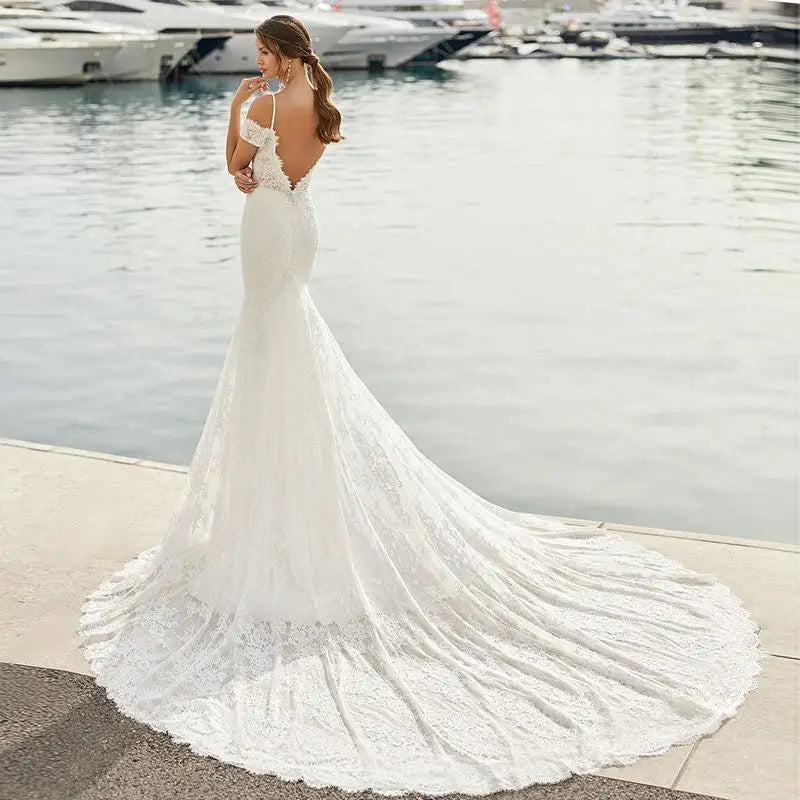 Capucine – Robe de Mariée Sirène Dos Nu