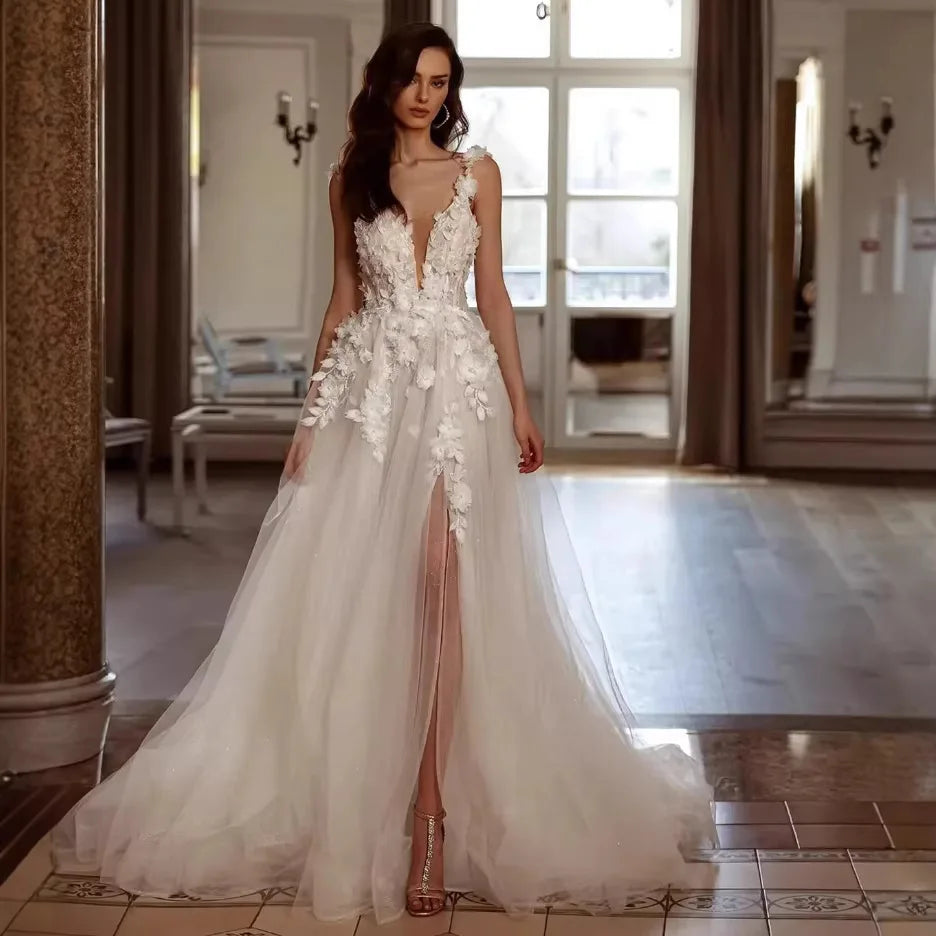 Adèle – Robe de Mariée Bohème Florale