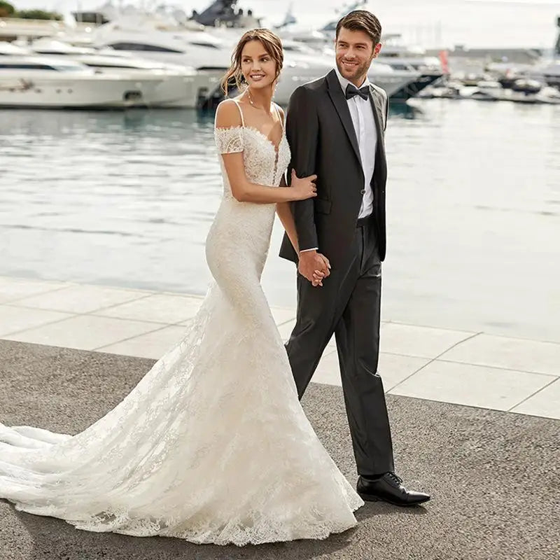 Capucine – Robe de Mariée Sirène Dos Nu