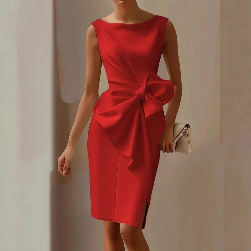 Diana-Robe Chic Nœud