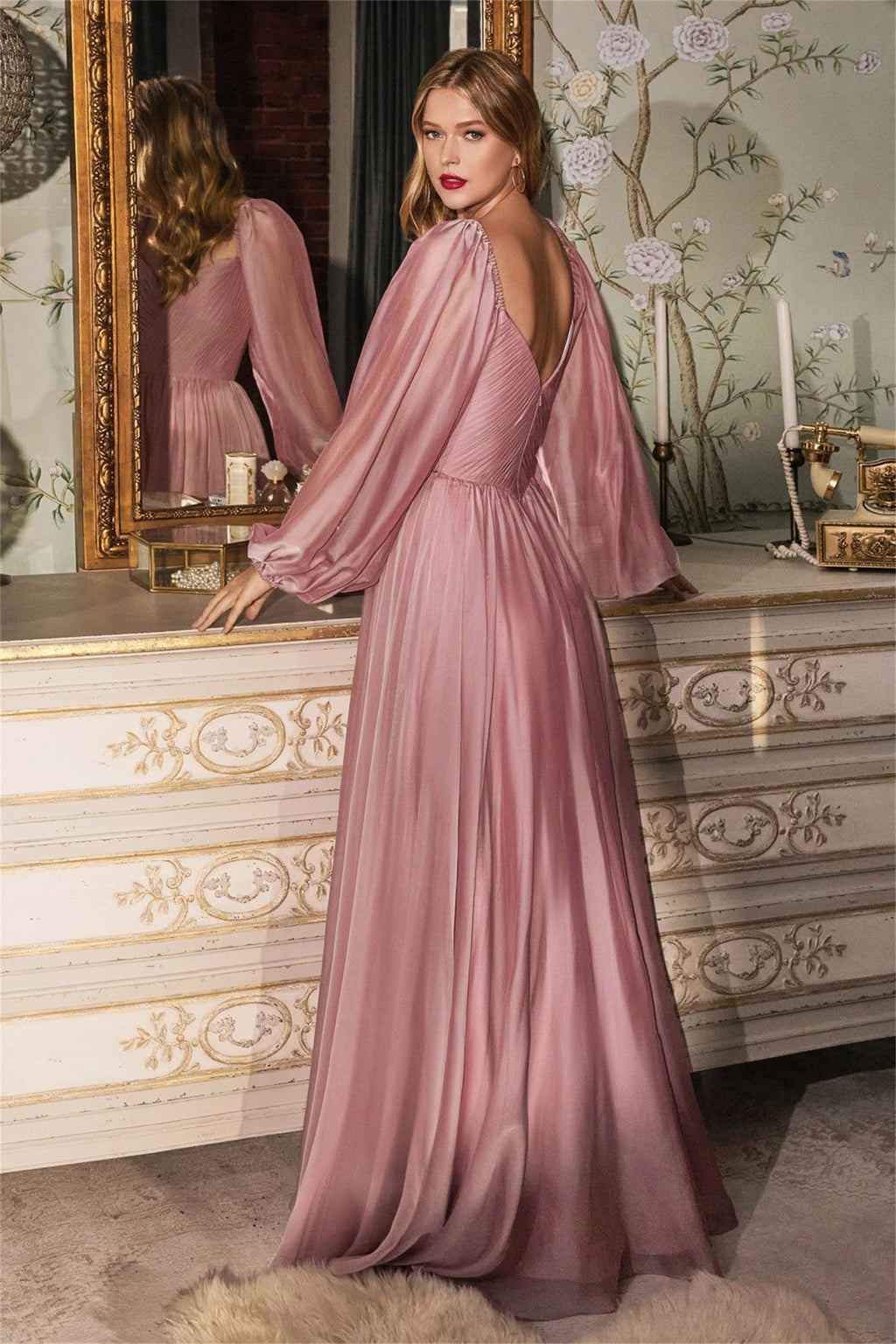 Stella-Robe de Bal Princesse Luxe Émeraude