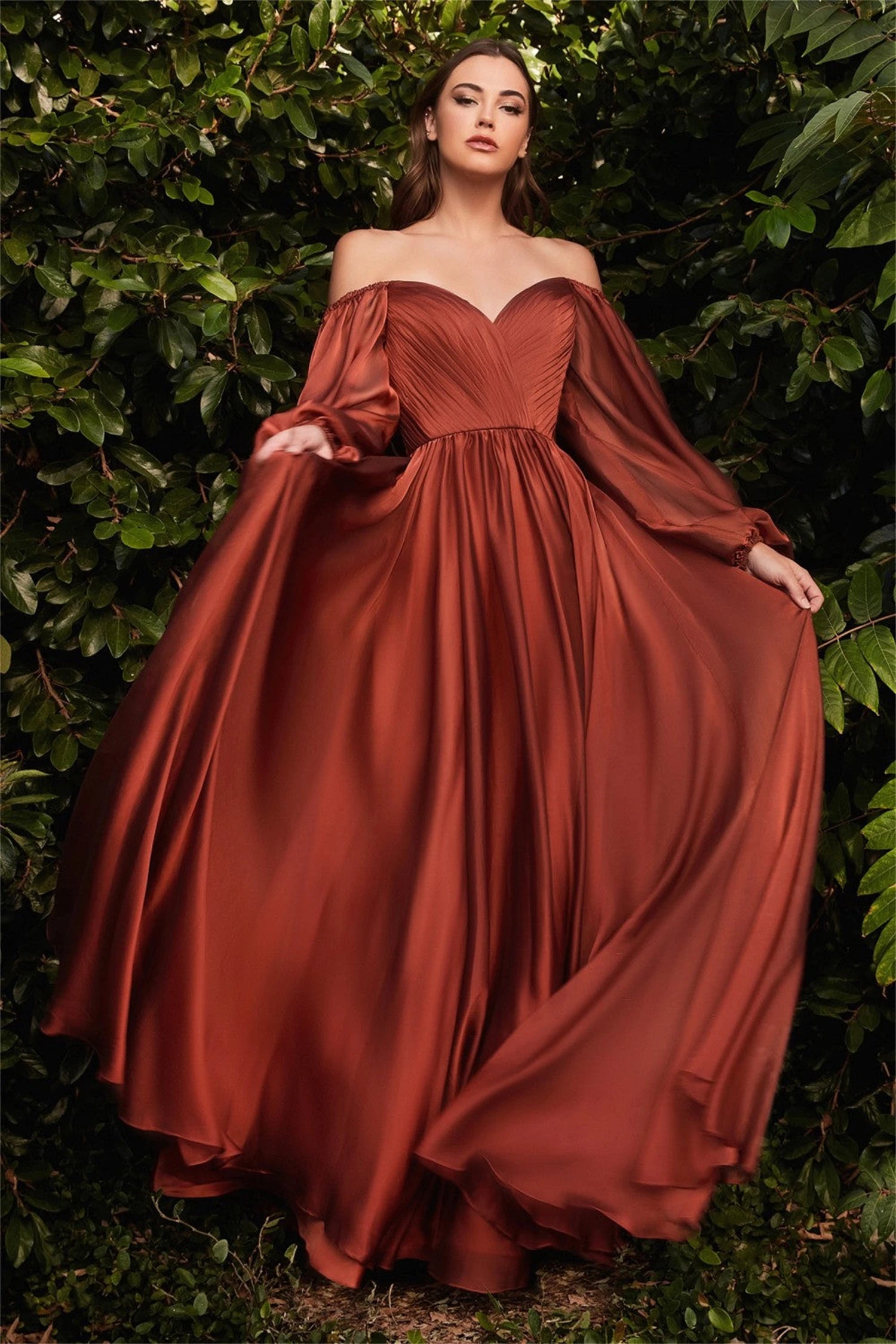 Stella-Robe de Bal Princesse Luxe Émeraude