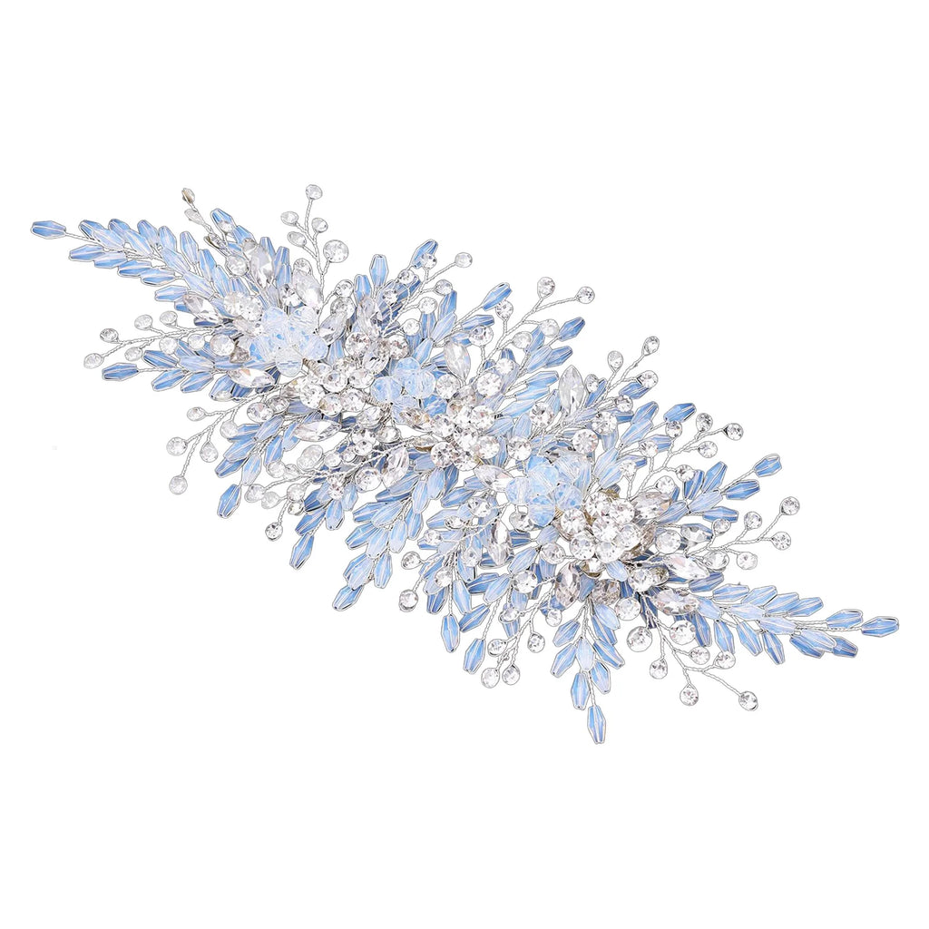 Charlotte-Accessoire de Cheveux Mariée Cristaux & Perles Élégance