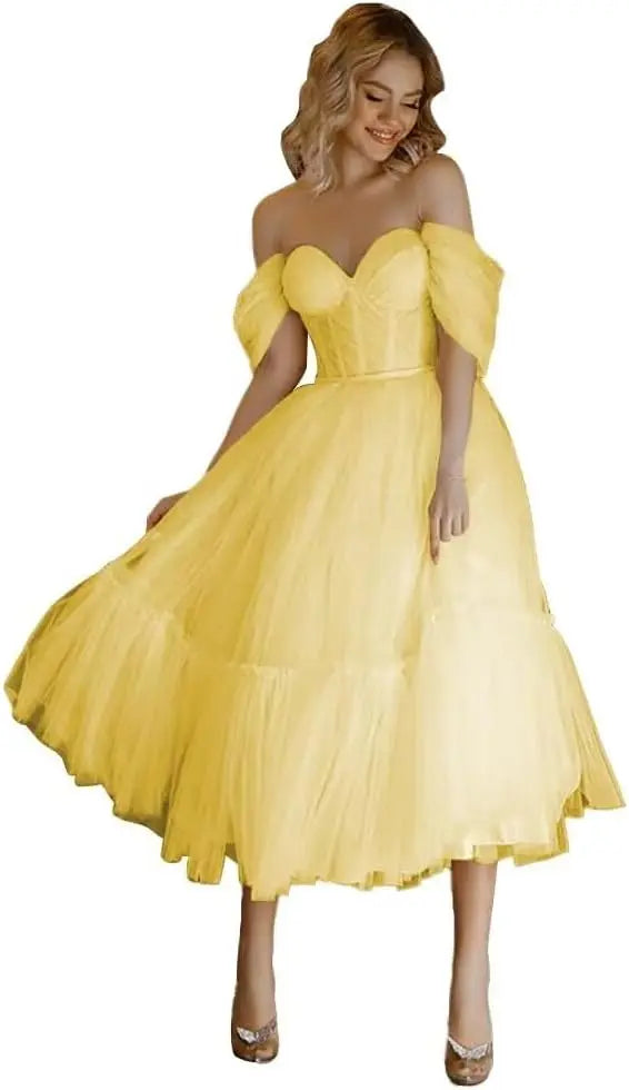 Maude-Robe de Cérémonie Princesse en Tulle Élégance Intemporelle