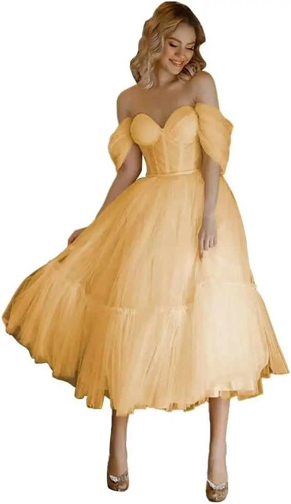 Maude-Robe de Cérémonie Princesse en Tulle Élégance Intemporelle