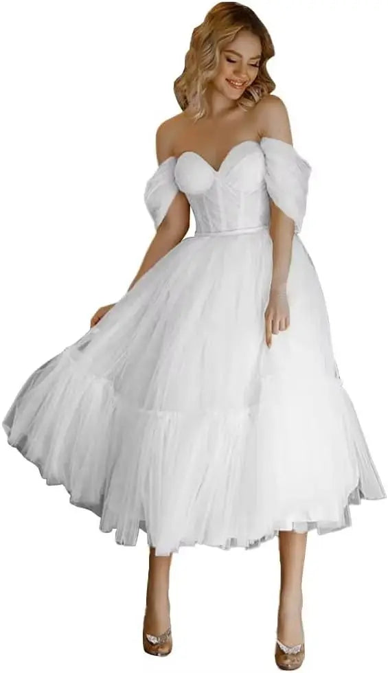 Maude-Robe de Cérémonie Princesse en Tulle Élégance Intemporelle