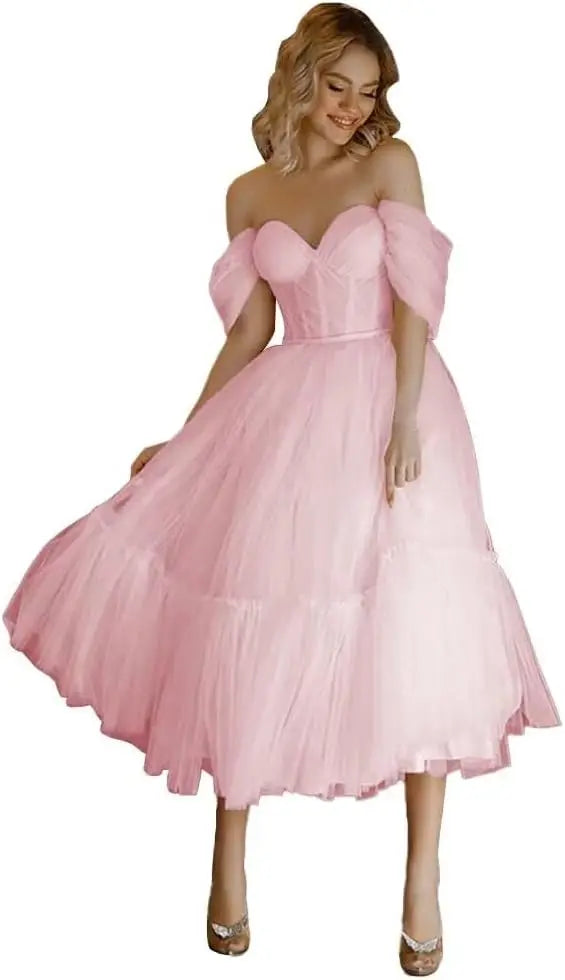 Maude-Robe de Cérémonie Princesse en Tulle Élégance Intemporelle