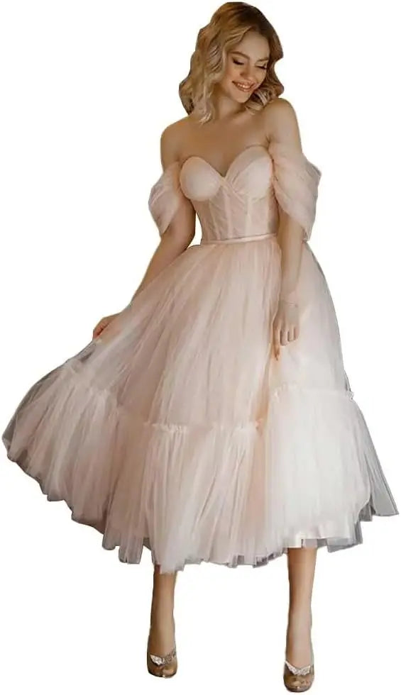 Maude-Robe de Cérémonie Princesse en Tulle Élégance Intemporelle