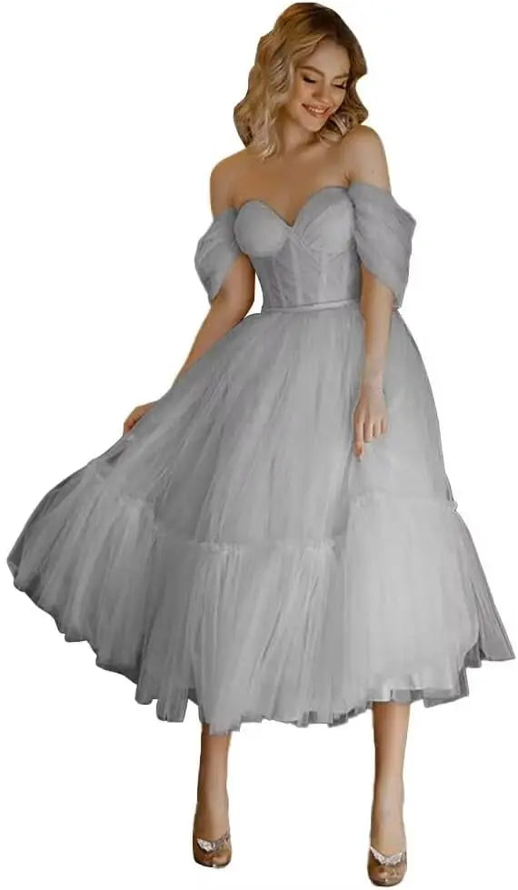 Maude-Robe de Cérémonie Princesse en Tulle Élégance Intemporelle