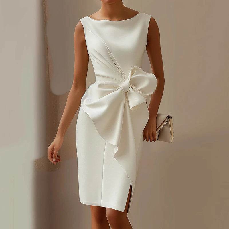 Diana-Robe Chic Nœud