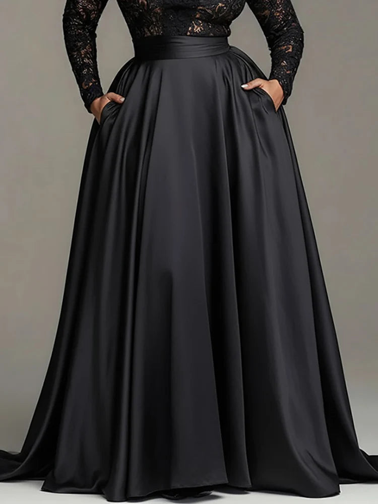 pipa-Robe de soirée de luxe en dentelle ajourée
