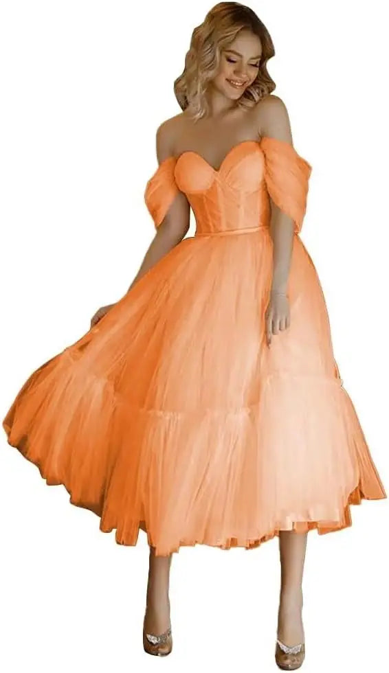 Maude-Robe de Cérémonie Princesse en Tulle Élégance Intemporelle